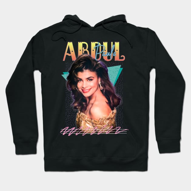 Paula Abdul 90s Retro Aesthetic Hoodie by Piomio